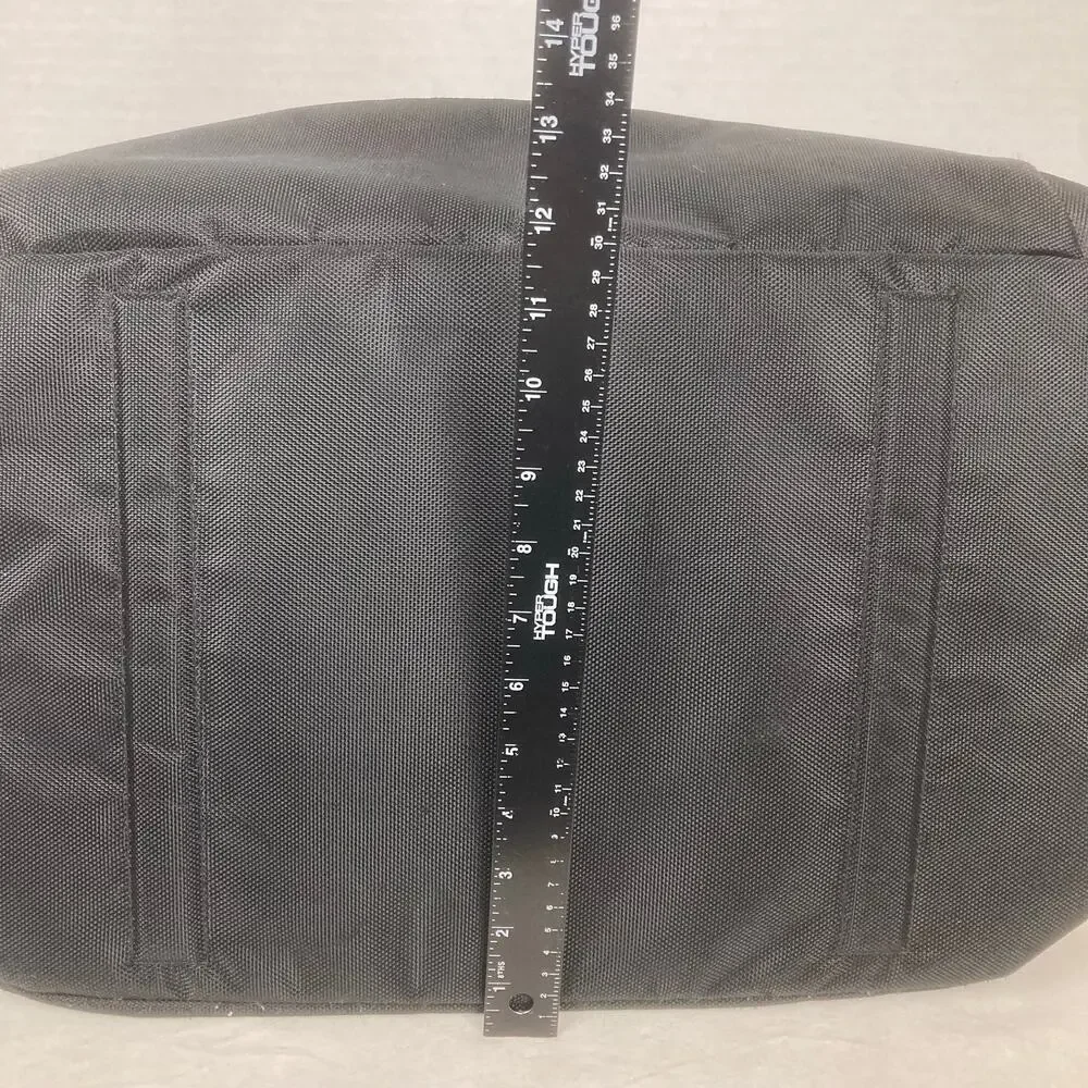 Lifetime Fitness Healthy Way Gym Duffle Bag Black Nylon Workout Training 18''